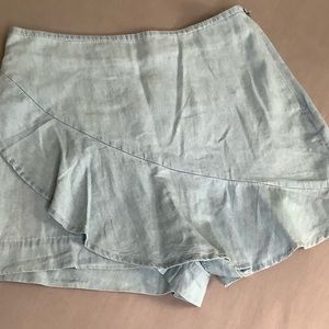 Forever 21 Jean Skort, Size Small Gently Worn!